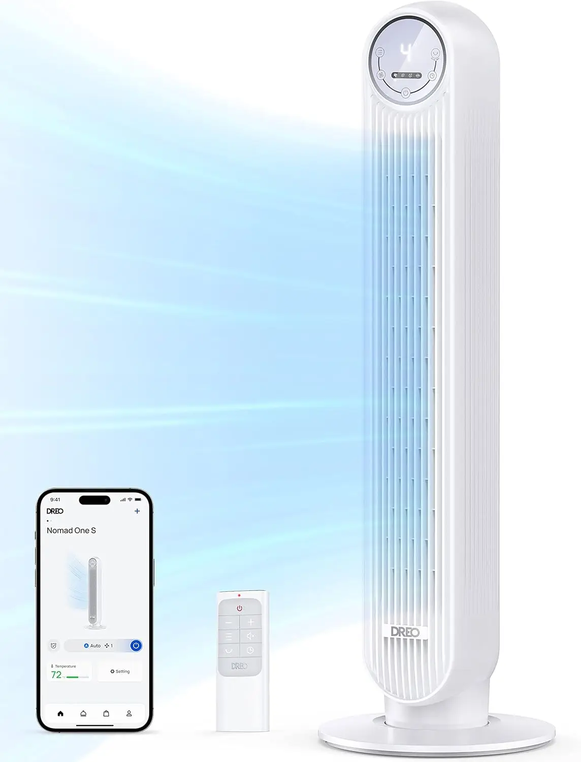 Smart Tower Fan Wit…