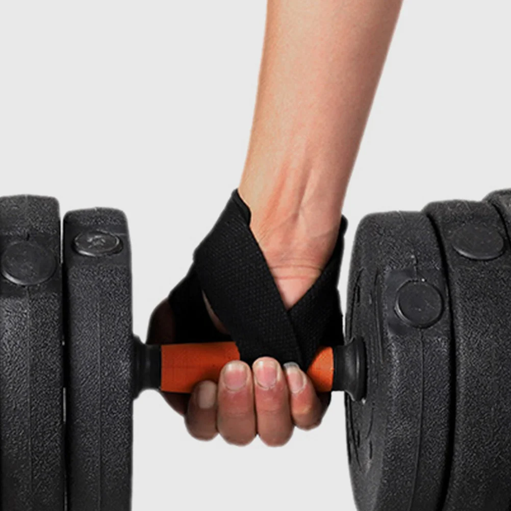 2 قطعة مكافحة ارتداء الأشرطة رفع الأثقال اللياقة البدنية العصابات المساعدة مريحة معصم يلتف Deadlift الأشرطة رياضة قبضة رفع الأثقال