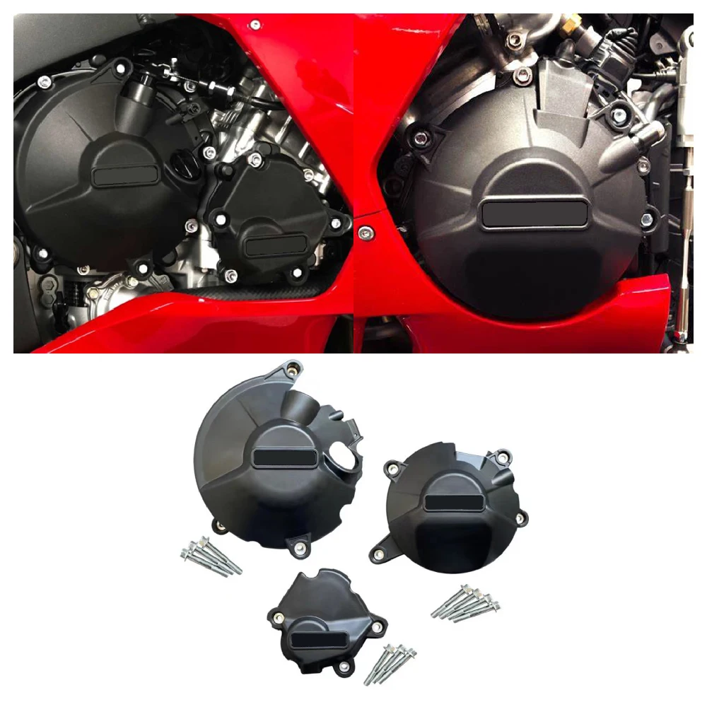 

Fits for Honda CBR1000 RR-R Fireblade SP ABS 2021 2022 2023 2024 Motorcycle Engine Case Cover Set Secondary Protection Guards