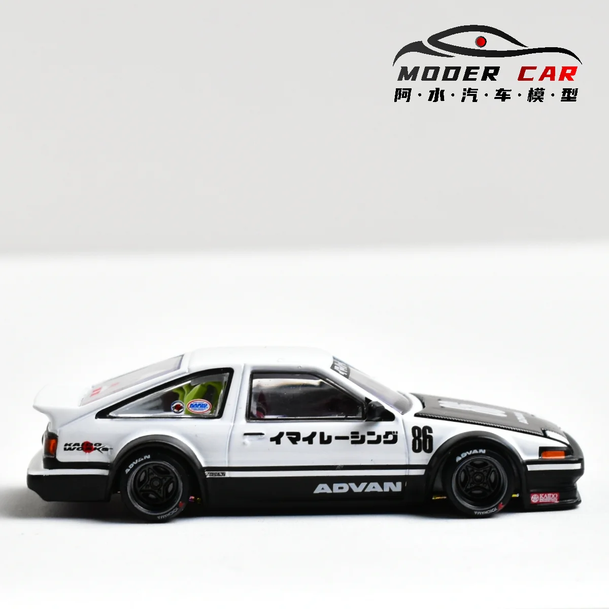 Kaido House+MINIGT TSM 180 1:64 AE86 Model Samochodu z Odlewu