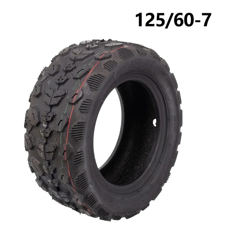 

125/60-7 Tubeless Off Road Tire Wide-Body Vacuum Tire，Ideal For Dualtron X Scooter DTX Accessories
