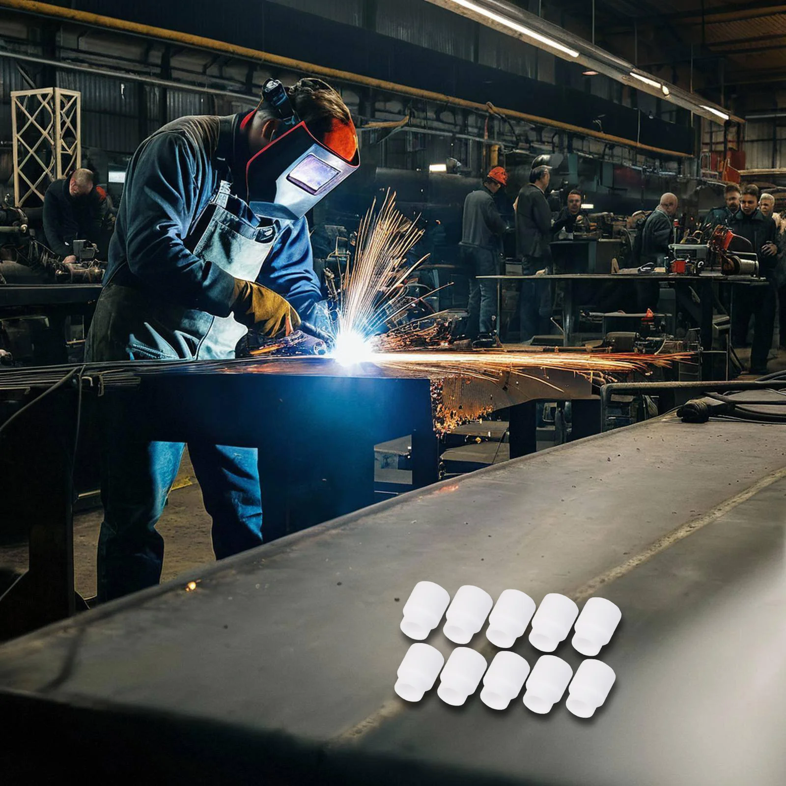 

Ceramic CB50 CP50P & CB70 Swirl Ring PE0007 Air Plasma Cutting Cutter Consumables Tested Quality and Performance