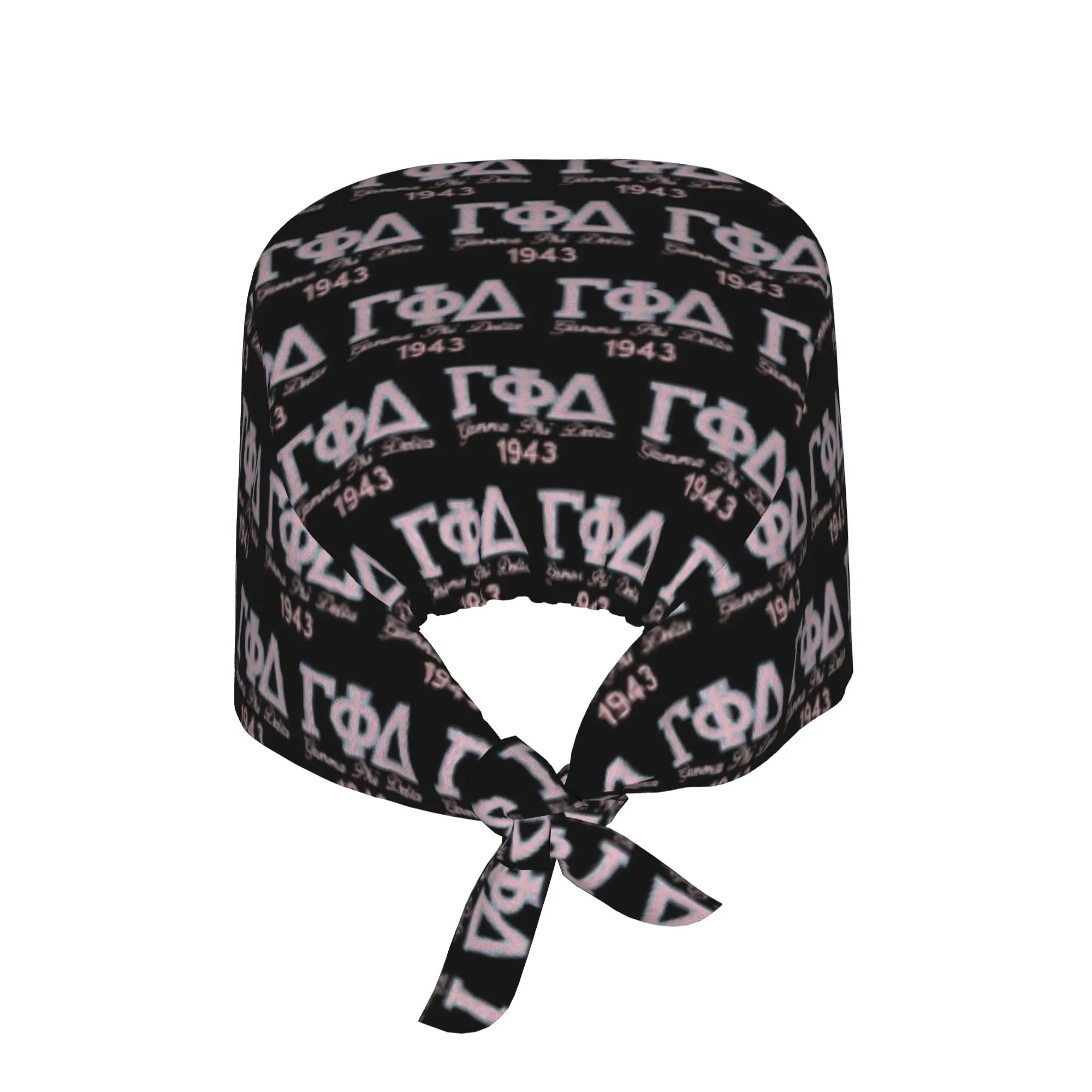 Gamma Phi Delta  Medical Staff Scrubs Hat Unisex African American Sorority  Doctor Nursing Surgical Cap Scrub Caps