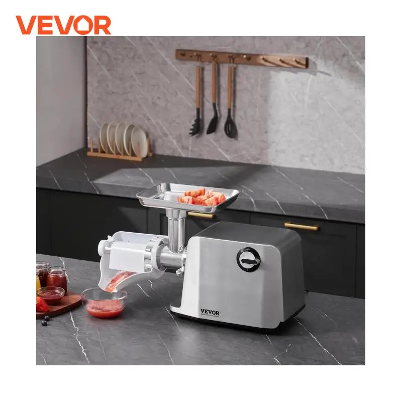 VEVOR Electric Tomato Strainer Tomato Sauce Maker Machine Food Strainer and Commercial Grade Food Mill with Reverse Function