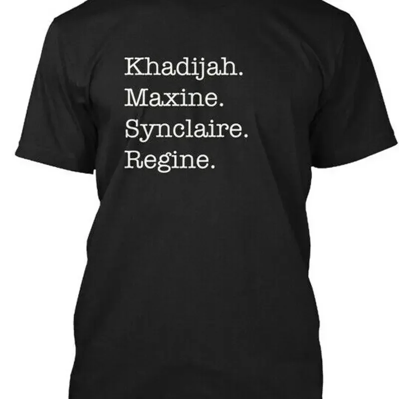 تي شيرت Living Single Khadijah Maxine Synclaire Regine مصنوع في الولايات المتحدة الأمريكية مقاس S إلى 5XL