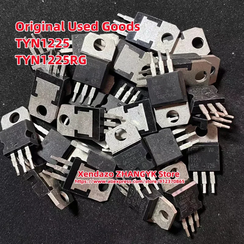 10pcs/lot TYN1225 TYN1225RG  one-way thyristor 25A 1200V  SCR TO-220