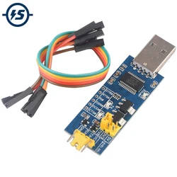 USB to TTL Converter Board USB to UART Serial Port Module 5V/3.3V/1.8V FT232RL Code Programmer Downloader 500mA VCC Power Output