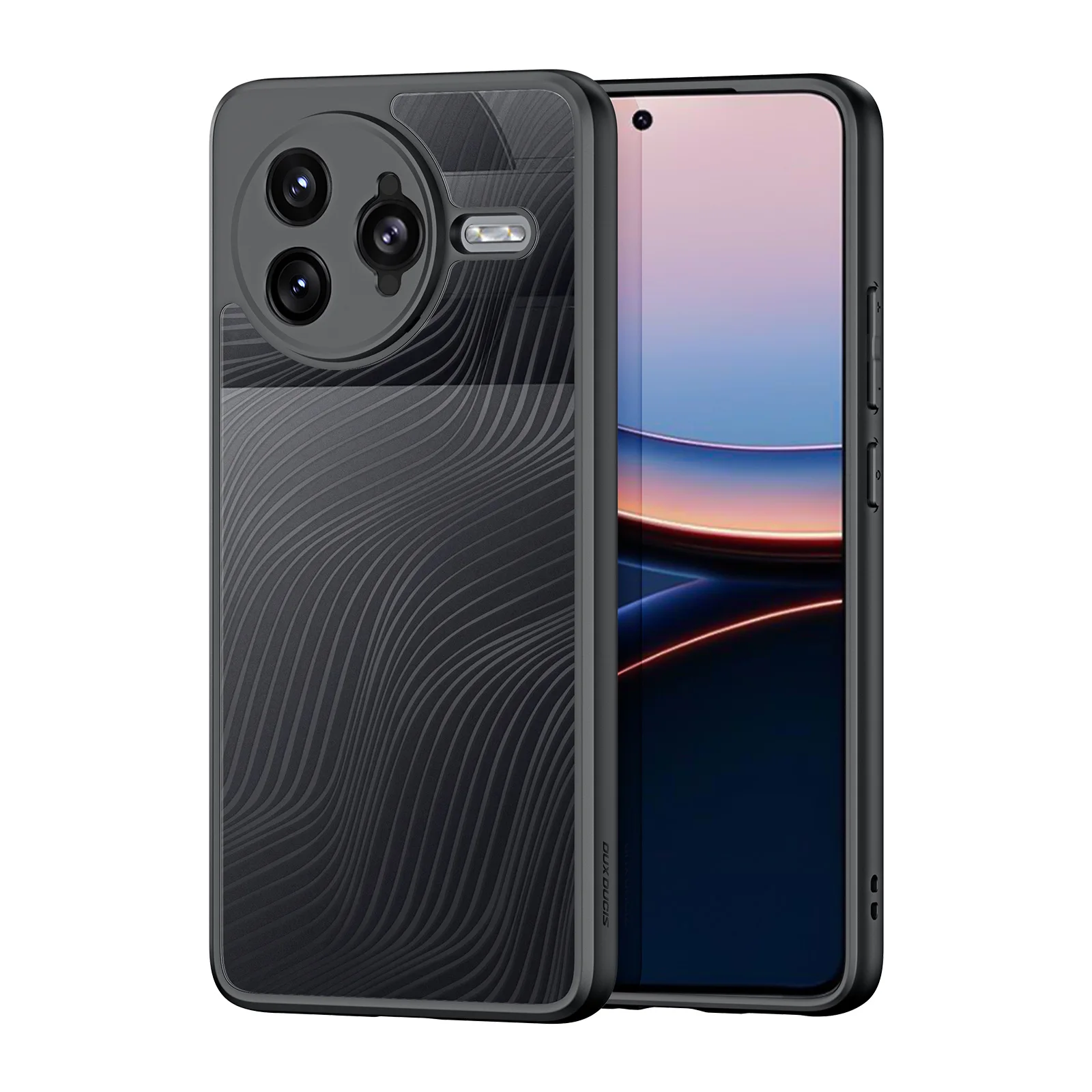 Para Xiaomi Poco F7 Ultra 5G / Xiaomi Redmi K80 Pro 5G funda DUX DUCIS Aimo serie TPU + PC mate cubierta de teléfono a prueba de caídas (REACH Cert