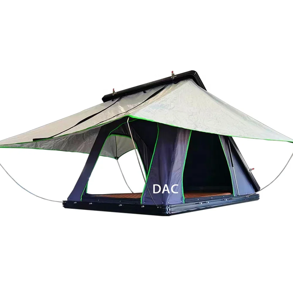 Waterproof Pop up Automatic Side Hard Shell Camping Awning Roof Top Tent