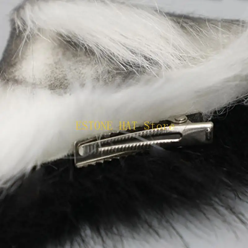 49mf Cosplay Ear Hoofdband Vrouw Studenten Carnavals Anime Character Haarband Kat oorhoofdbanden pluche kersthaarring