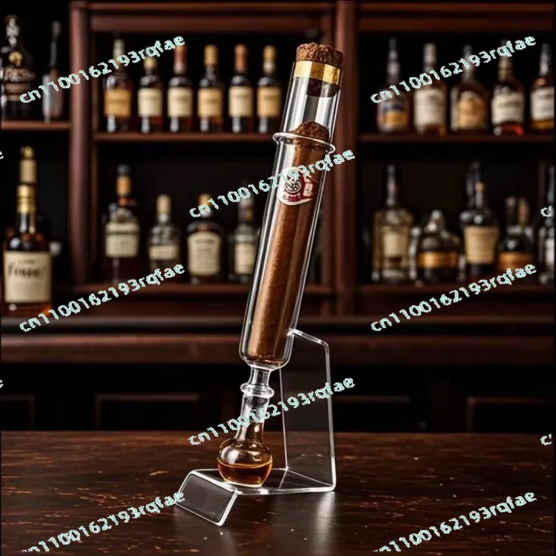 

Bar Whiskey Glass Incense Tube, Incense Maintenance Incense Moisturizing Display