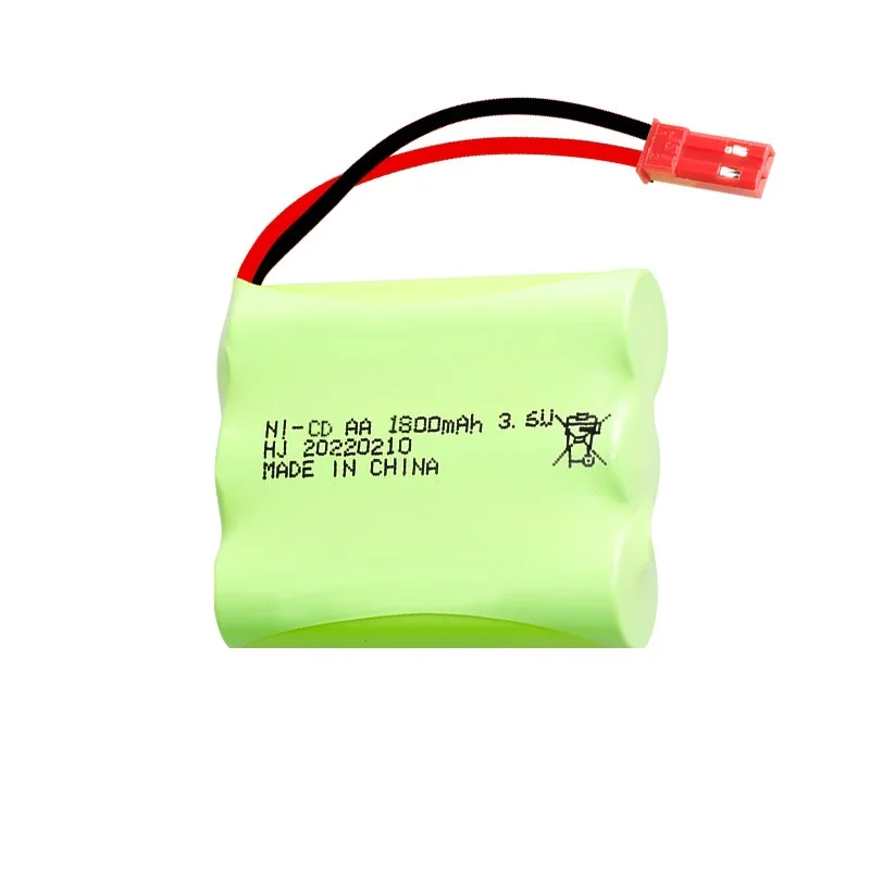 Ni-CD 3.6V 1800mah Battery + 3.6v Charger For Rc toy Car Tank Train Robot Boat Gun AA 3.6v Rechargeable Battery Pack