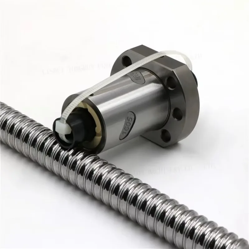 High Precision C7 Accuracy Grade Ball Screw SFU2510-4 10mm Pitch Linear CF53/20Cr Material 1000mm Length SFU High-End Waist Nut