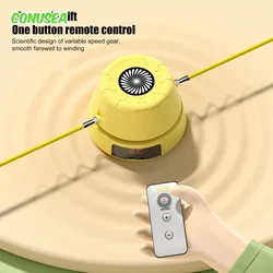 Electric Rope Skipping Machine Remote Control Smart Automatic Jump Rope Digital Counter Indoor Outdoor Training Toys Games Kids