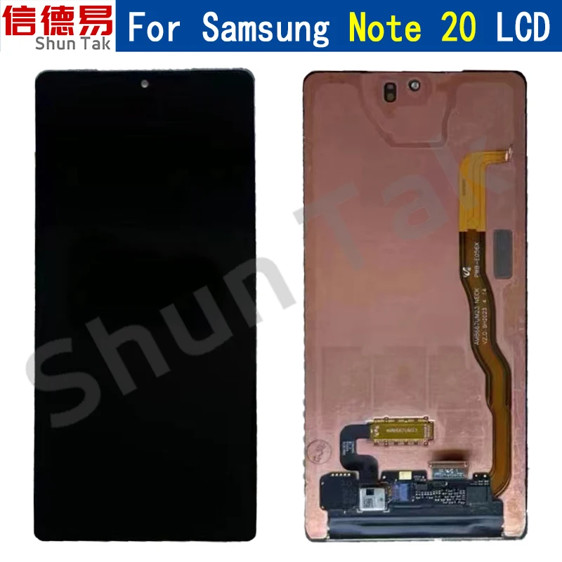 

100% 6.7'' AMOLED Display for Samsung Galaxy Note 20 N980 N980F SN980F/DS LCD Touch Screen Digitizer Repair Parts