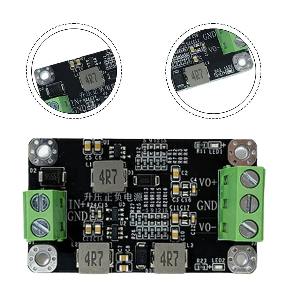 1pc DC-DC Boost Converter Module Single Power Supply To Dual Power Supply For Industrial Control Audio Equipment