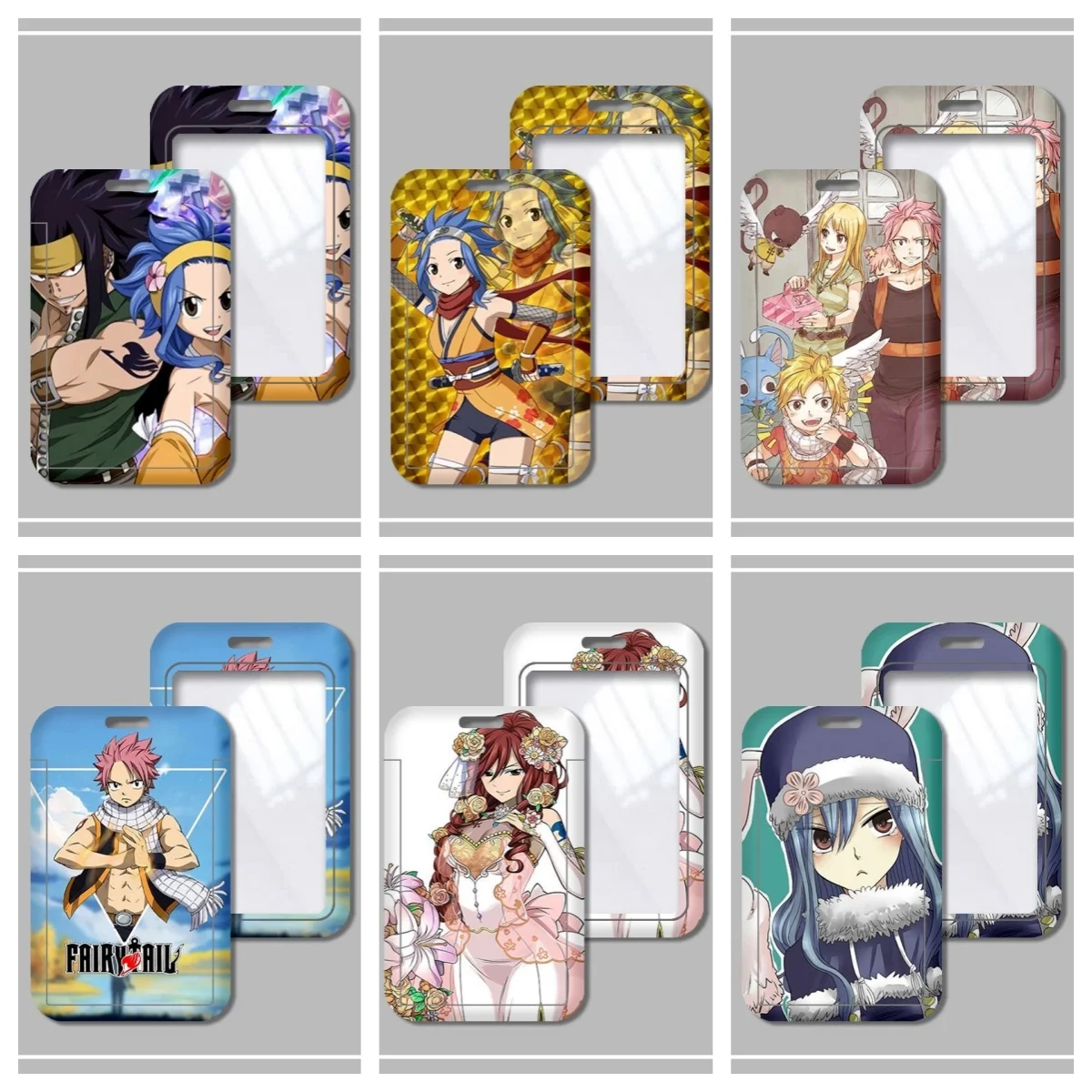 

Japan Anime Cartoon FAIRY TAIL Lanyards for Key ID Card Gym Cell C USB Badge Holder Rope Cute Key Chain Toy Gift