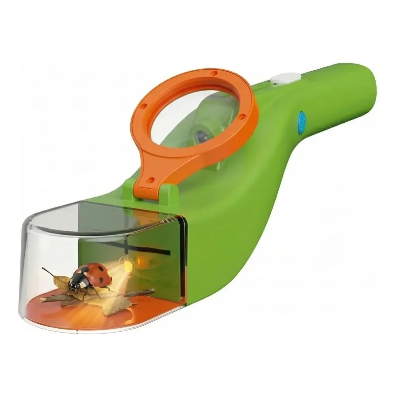Handheld Insect Observer Kit for Kids LED Bug Catcher Magnifier Outdoor Exploration Science Toy Nature Discovery Gift