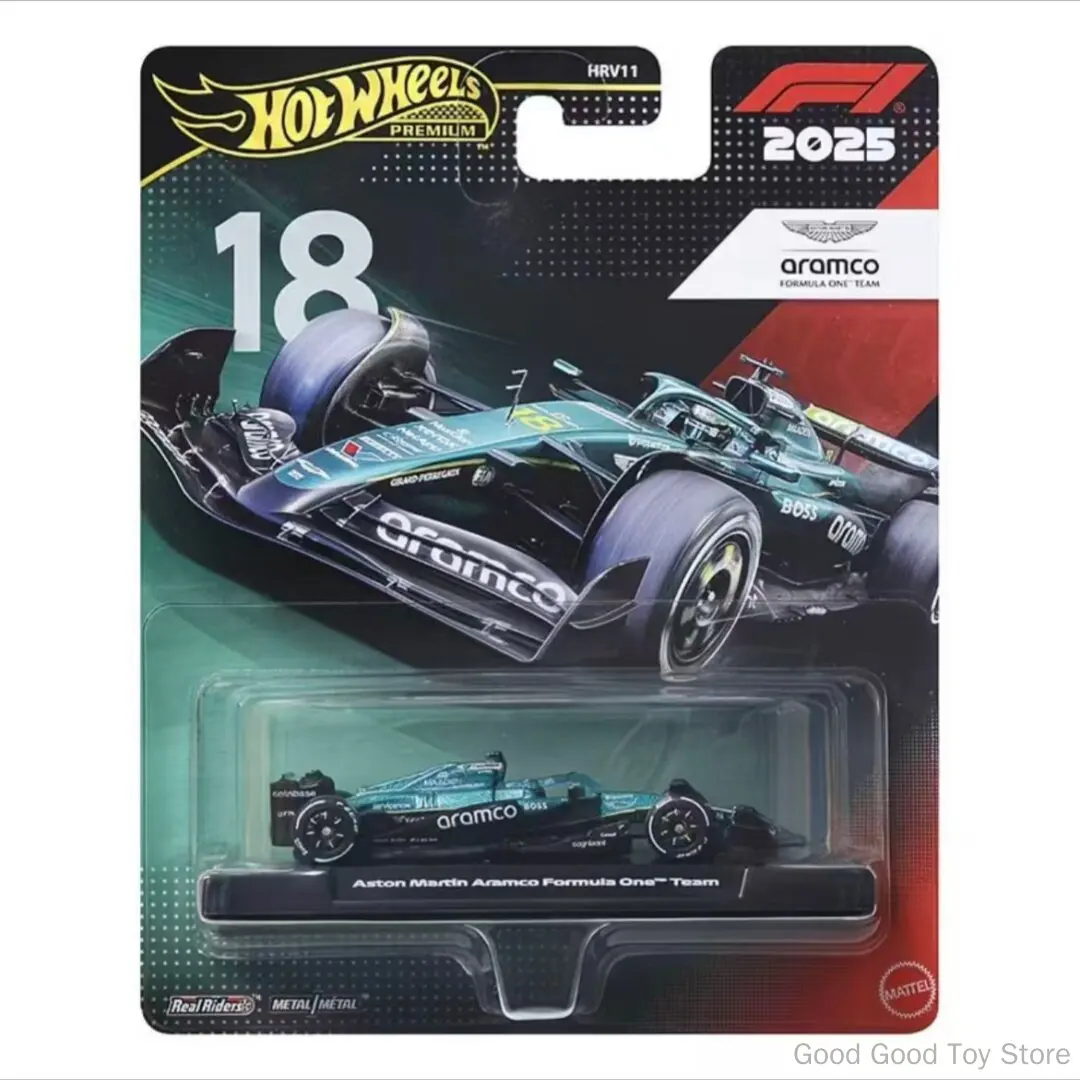 Original  Hot Wheels Premium Gold Label HRV11 1/64 F1 Diecast Model Car Team Livery Formula Racing Collectible Vehicle Gift Toys view 4