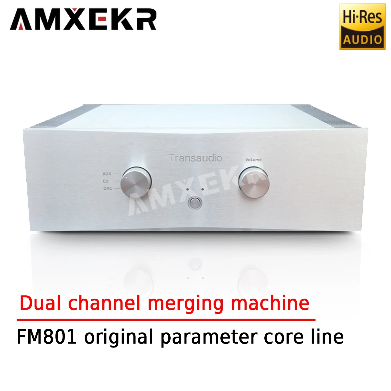 AMXEKR-máquina de fusión de doble canal, línea central de parámetros originales, 16 X tubo sellado en oro, 2N3440/5416, nivel de fiebre, FM801