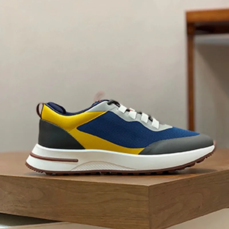 

Ohmmayby Brand LO Male TPU Sole Breathable Sports Shoes Leather Shoes for Men Men's Casual Sneaker Mens Shoes