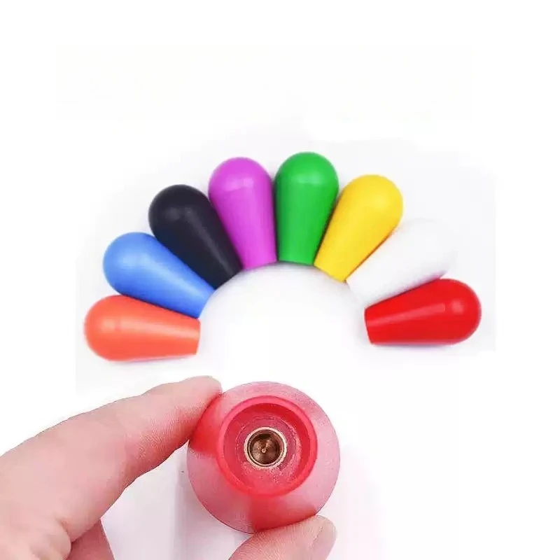 10pcs Arcade Game Machine Parts American Style Joystick Drop Shape Oval Balltop Rocker Knob Replacement Accessories