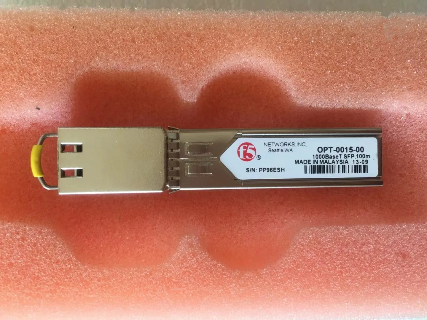 

F5 Networks Sfp Fiber Transceiver RJ45 P22a641 OPT-0015-00 OPT-0051-01 1000BASET 100M Fiber optical module