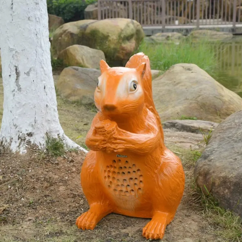 

Thinuna LS-303 Public Address System 30W Kangaroo-Shaped Outdoor Garden Speaker IP55 Waterproof Lawn Decorative Speaker