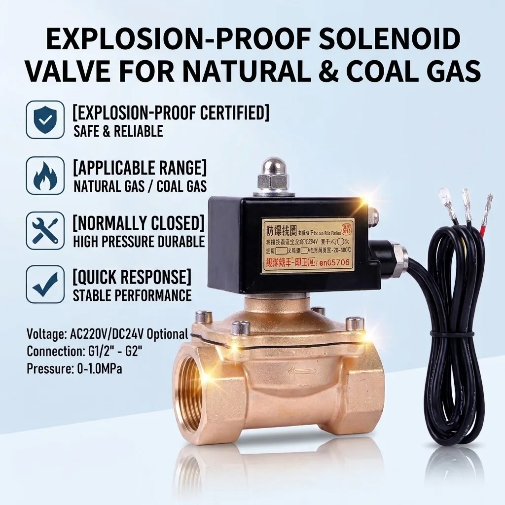 Brass Electric Solenoid Valve 1/4