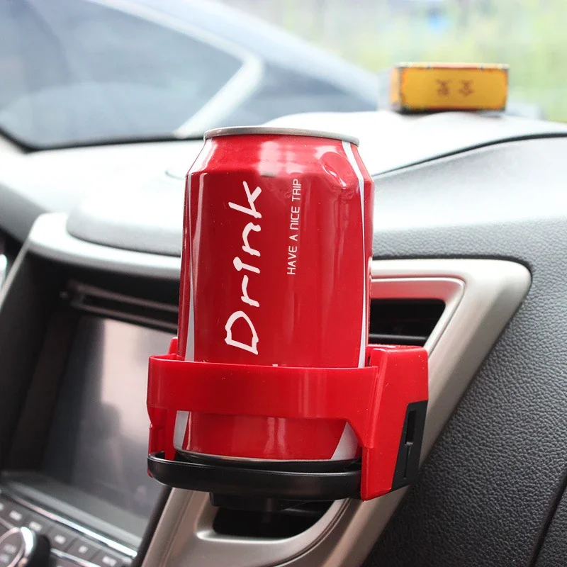 Car Air Vent Drink Holder 2In1 Multifunctional Car Beverage Rack Phone Mount Universal Automotive Interior Accessories 4 Colors