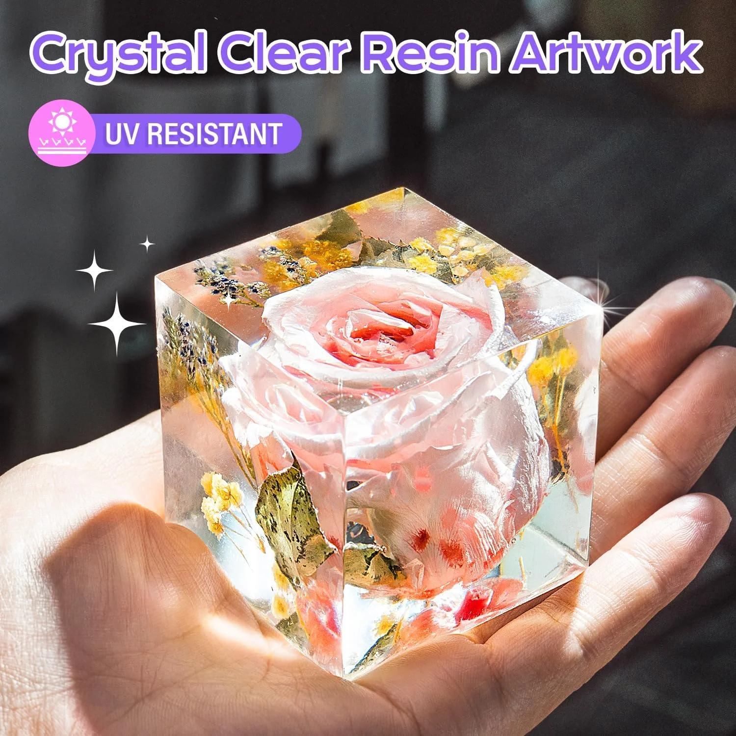 1000ml/2l AB Epoxy Resin  High Clarity Fast Drying High Hardness DIY Supplies For Resin Jewelry Making