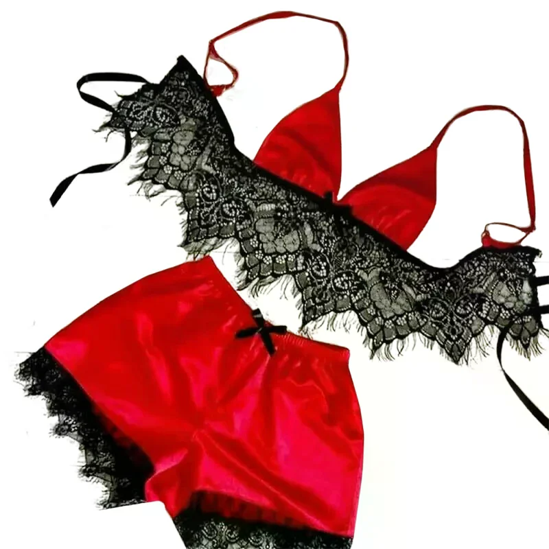 

Комплект женского кружевного белья в европейском и американском стиле для сна