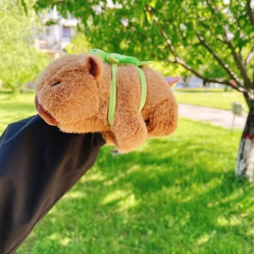 Capybara Knaagdier Slap Armband Serie Simulatie Polsstijl Pluche Pop Slap Armband Schattige Pop Zachte Capibara Pluche Polsband