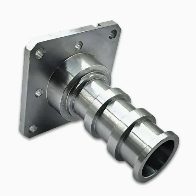 

Oem CNC Parts Services Metal Turning Machining Stainless Steel Flange Connected Shaft End