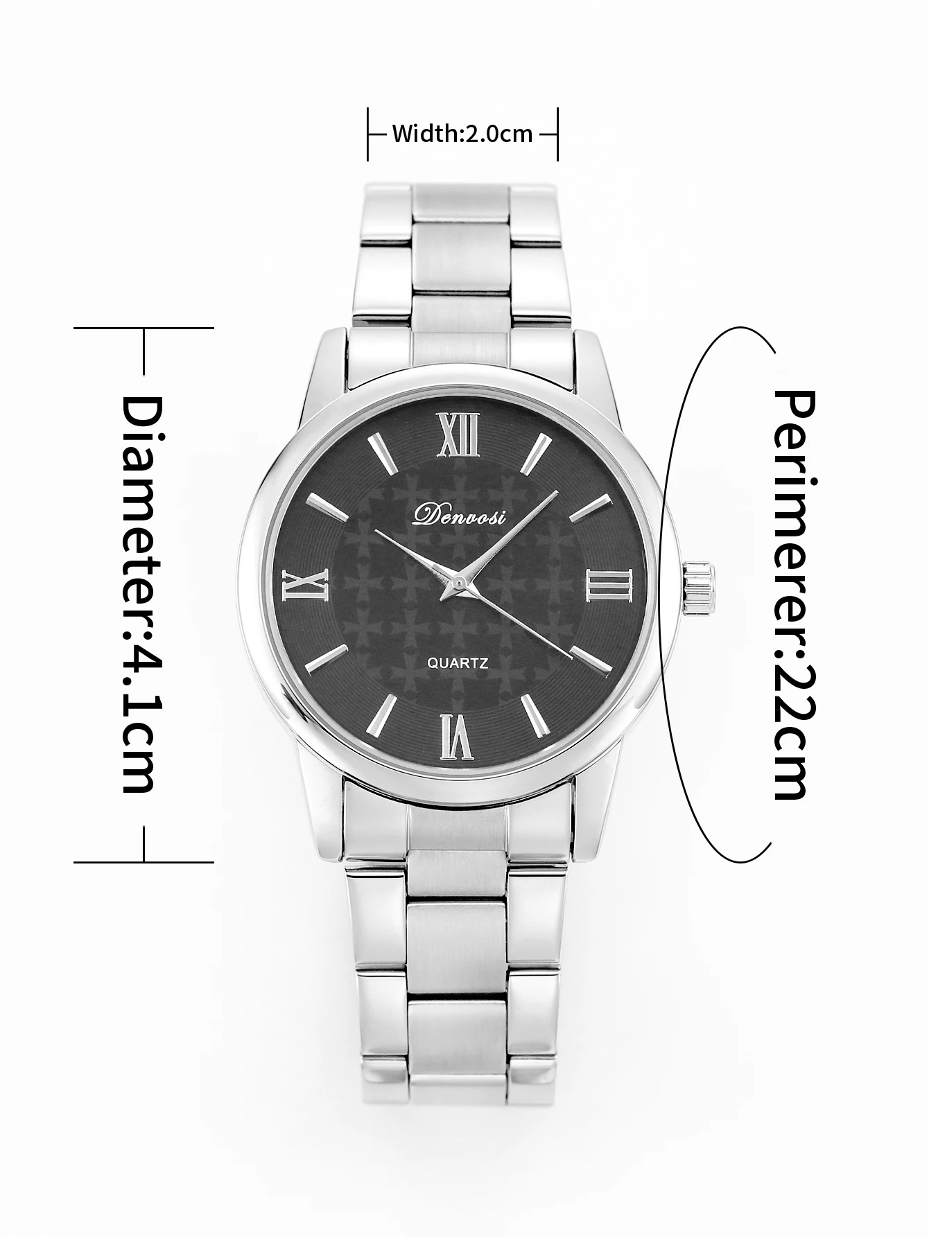 Simple Men's quartz watch Waterproof stainless steel wristwatch Casual FASION Male clock