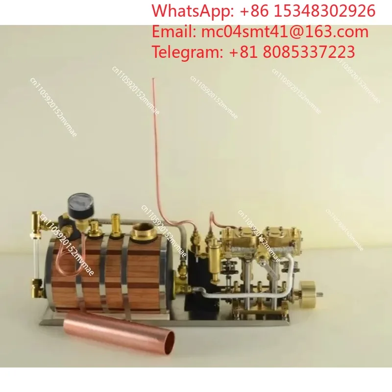 M29 Science Teaching Inline Twin‑cylinder Reciprocating Steam Engine Power Model, Simulated Power Output Component