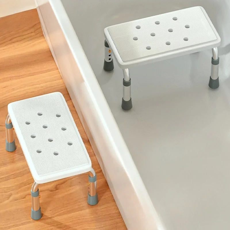 Premium Bath Seat - Anti-Slip Shower Stool for Disabled Foldable Bathroom Chair Elderly & Pregnancy Support Compact Bathtub Step