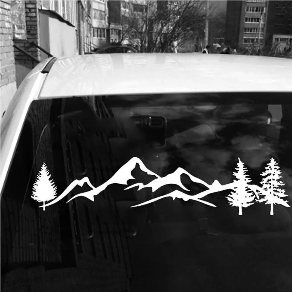 100cm Offroad SUV RV  Camper  Tree Mountain Car Decor Auto Decal Car Sticker