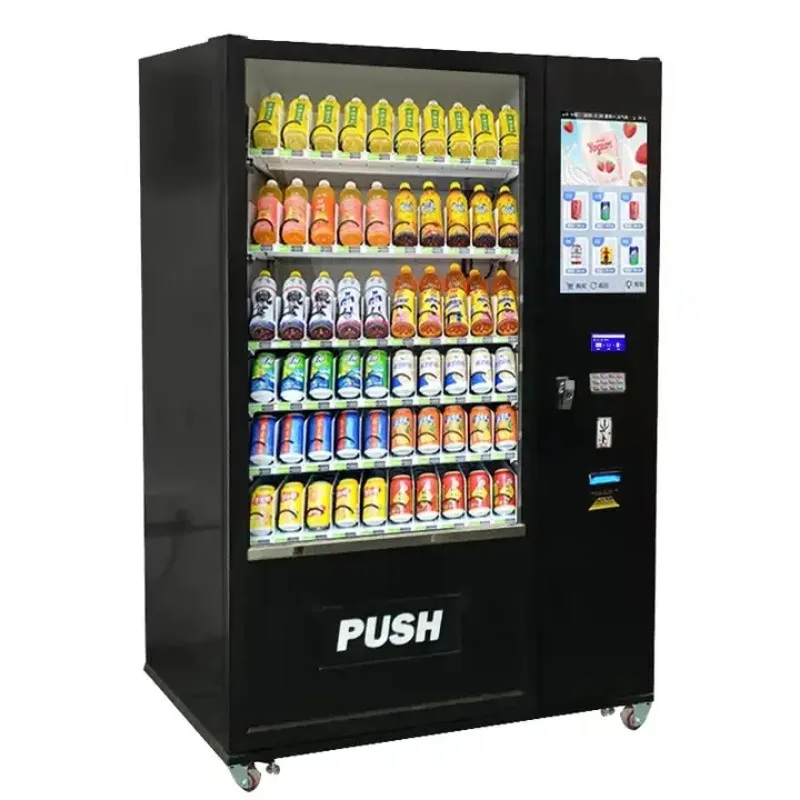 Fully Automatic Pizza Vending Machine For Sale Lets The Frozen Pizza Slice Making Vending Machine Robot Self-service Outdoor