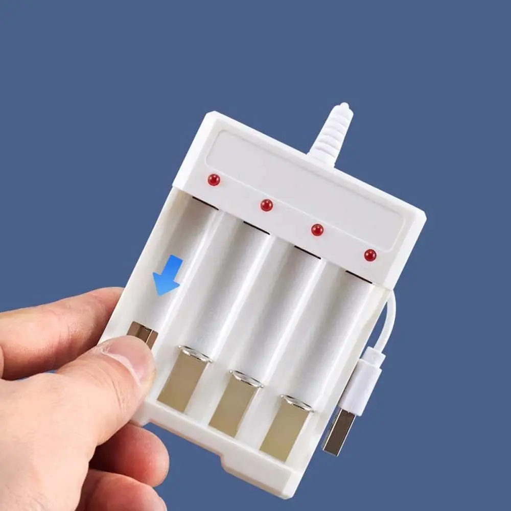 AAA بطارية ليثيوم أيون شاحن إيقاف تلقائي شاحن بطارية ليثيوم بطاريات شاحن USB محطة شحن البطارية شاحن البطارية #1