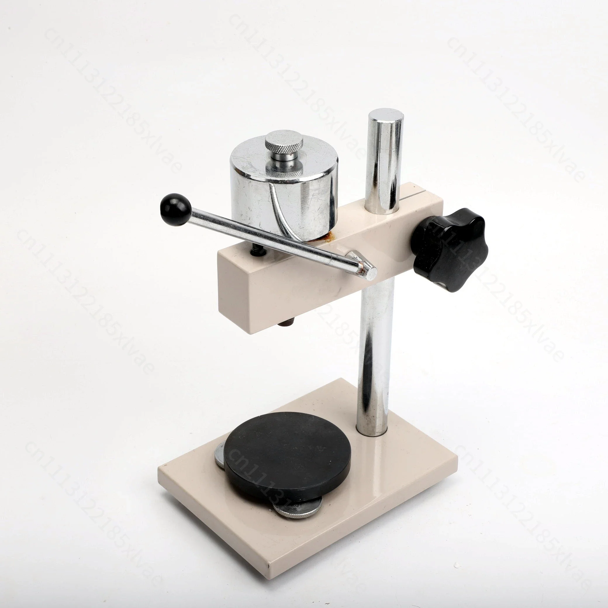 LX-OO Type 00 Rubber Hardness Tester Test Rack, Super Soft Foamed Silicone & Chewing Gum Test Fixture, ASTM2240 Standard