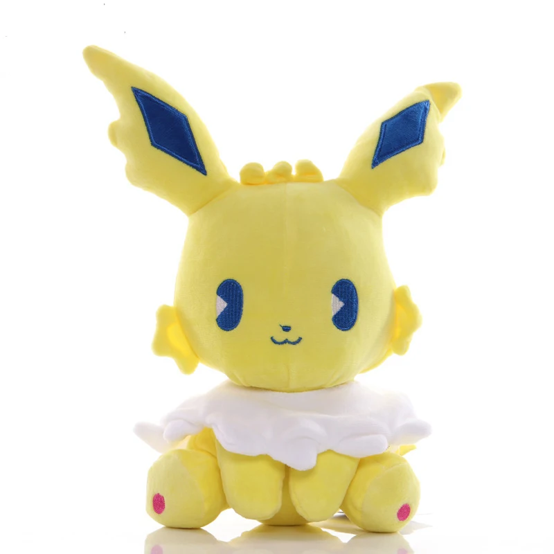 

5pcs/lot TAKARA TOMY Pokemon 28cm Jolteon Plush Toys Doll Jolteon Plush Soft Stuffed Toys Gifts for Children Kids