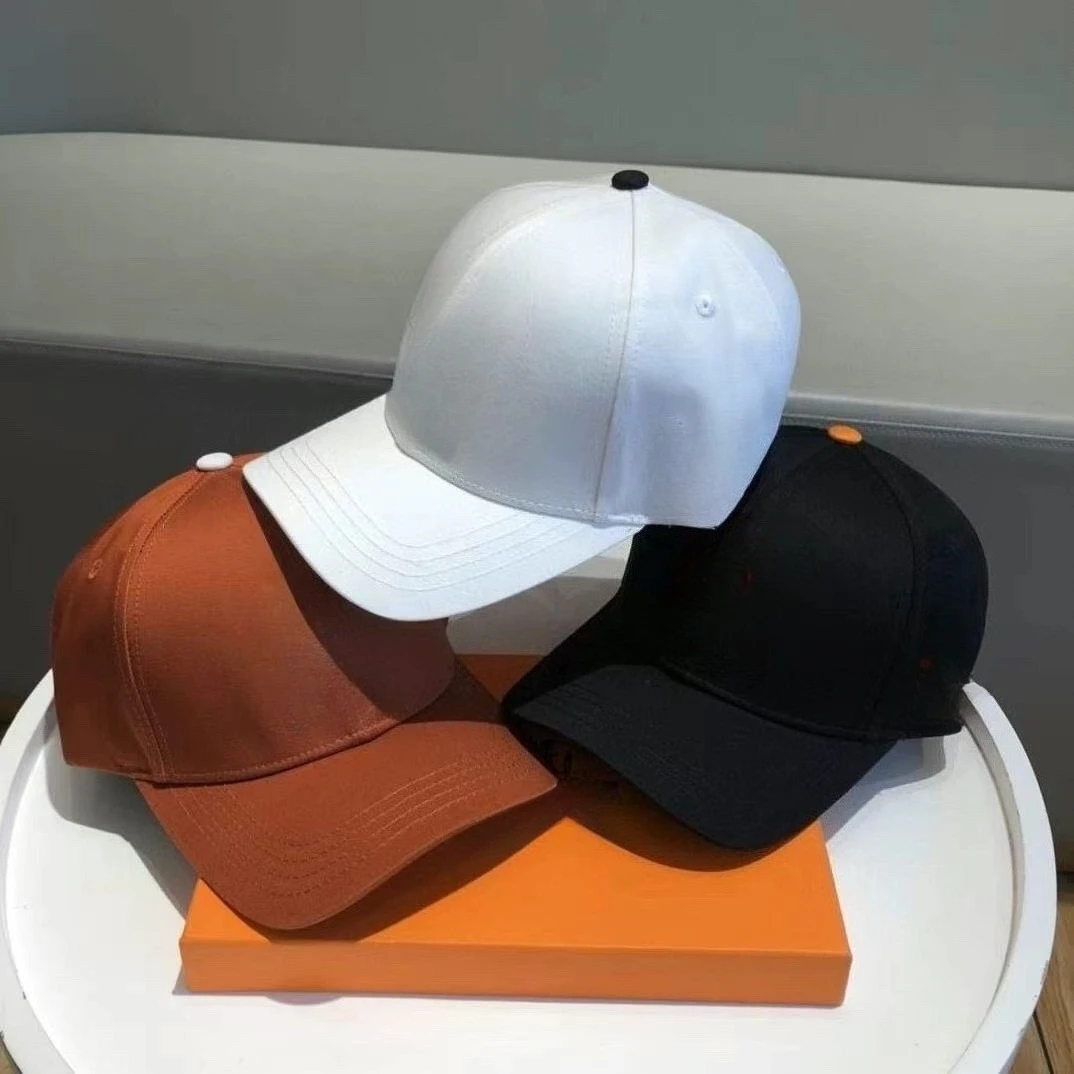 

Designer Letter H Baseball Cap Letter Embroidery High Quality Hard Top Caps Male and Female Couples Go Out Travel Visor