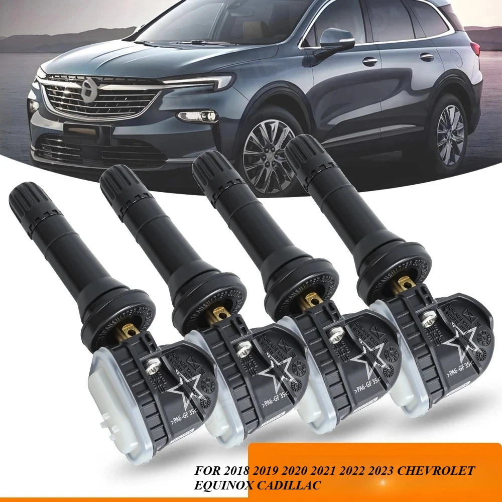 

4PCS 315MHz 13516164 TIRE PRESSURE SENSOR TPMS FOR 2018 2019 2020 2021 2022 2023 CHEVROLET EQUINOX CADILLAC 13598772 13598771