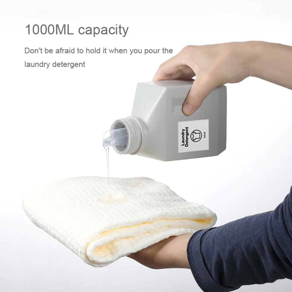 Large Capacity Laundry Detergent Dispensing Bottle Empty Bottle Bathroom Shampoo Shower Gel Supplement Replaceme Bottle New