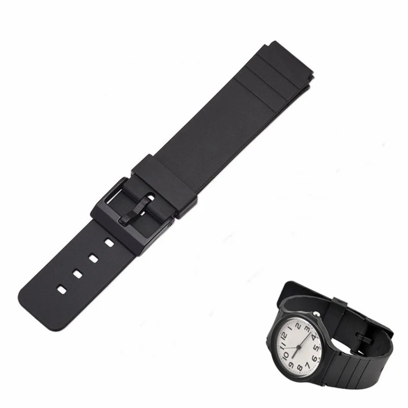For Casio G-shock MQ24 MQ58 MQ27 MQ59 MQ76 MQ98 MQ104 Watch Strap16mm Waterproof Watchband Resin Bracelet Accessory Wristband