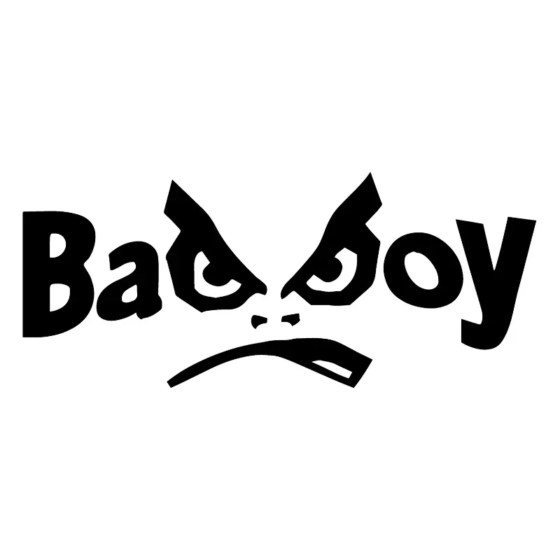 

Bad Boy Face Funny Car Sticker Personalized Laptop Truck Motorcycle Auto Accessories Waterproof Sunscreen Vinyl Decal ,16cm*7cm