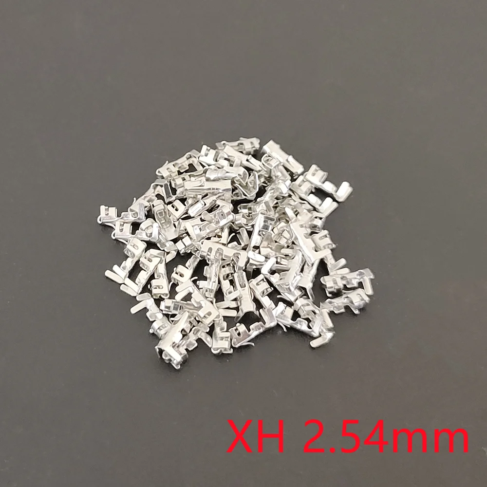 PH 2.0 & XH 2.54 Female Crimp Terminals - Metal Connector Pins, Compatible with PH 2.0mm / XH 2.54mm Pitch Female Socket Housing