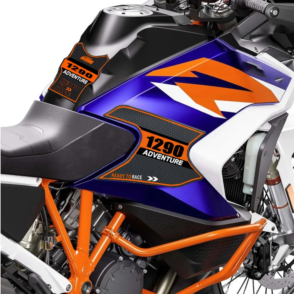 

Для 1290 Super Adventure ADV S R 2021 2022 2023, новая 3D резиновая защитная накладка, наклейки на топливный бак, защита для масла и газа, украшение
