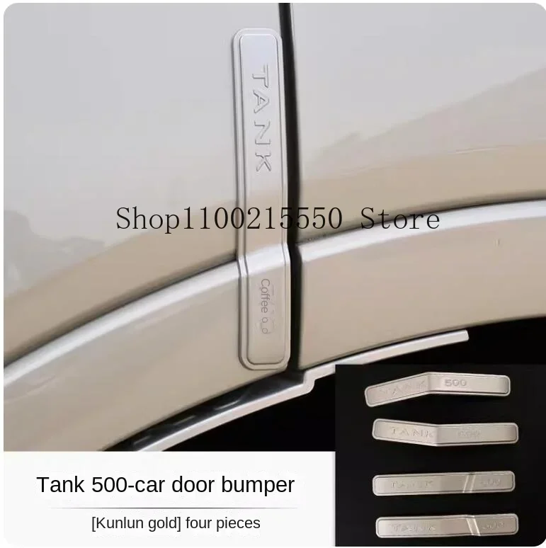 For Great Wall GWM Tank 500 Car Door Anti-collision Strip Exterior Decoration Anti Scratch Appearance Modification Accessories